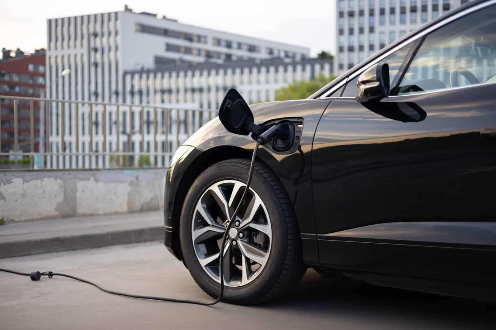 Pneumatique sur véhicule électrique à La Talaudière