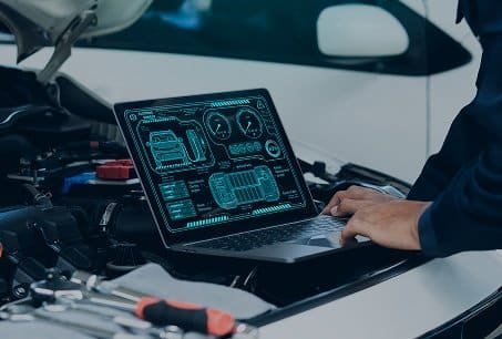 Diagnostic moteur du garage 2985